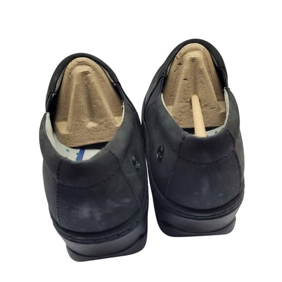 Klogs Naples Women's Size 11 Wide Width Black Oiled Leather Soft Toe Non-Slip - Picture 6 of 9